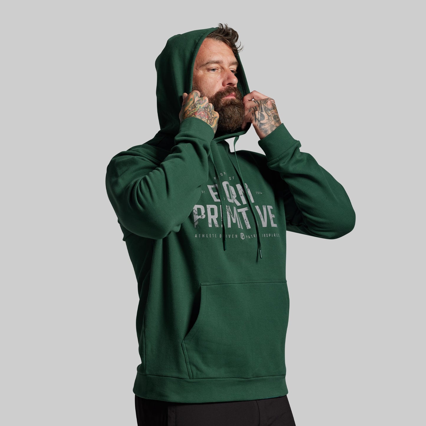 Property of Born Primitive Men's Unmatched Hoodie (Grove)