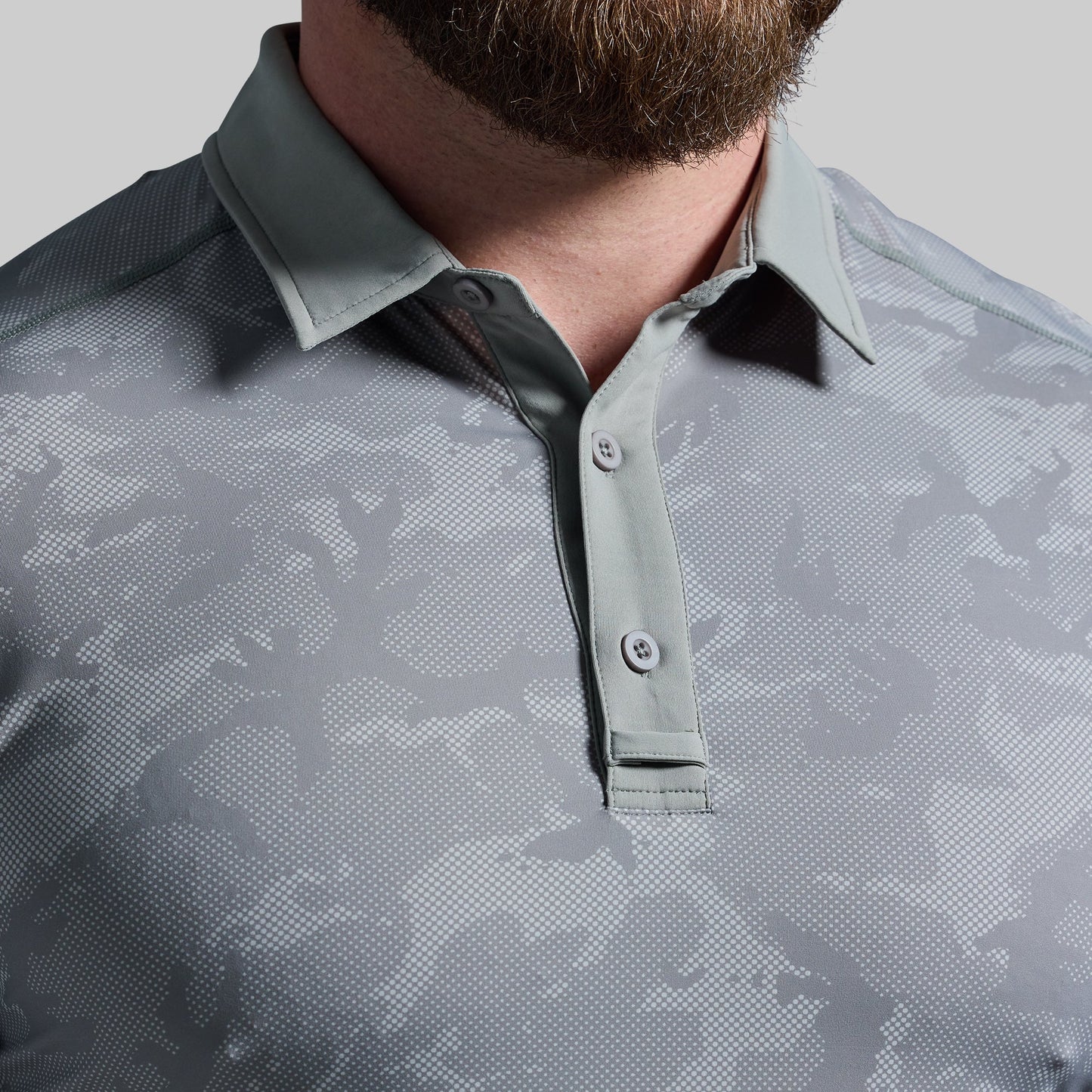 Men's Tek Polo (Paloma Grey Camo)