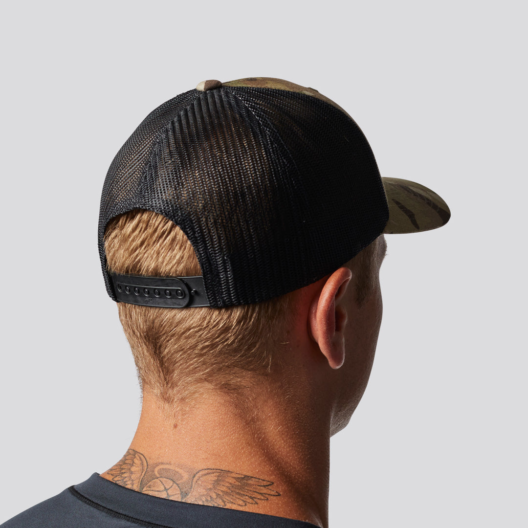 Born Primitive Trucker Hat (Multicam)