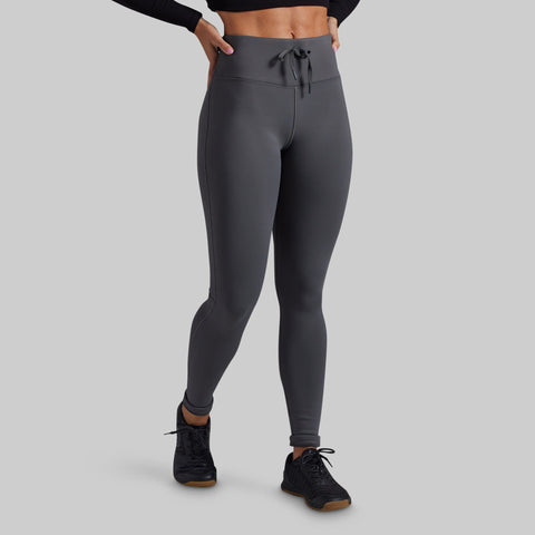 Fleece Lined Legging (Dark Grey)
