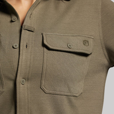 Woodsman Stretchy Flannel (OD Green)