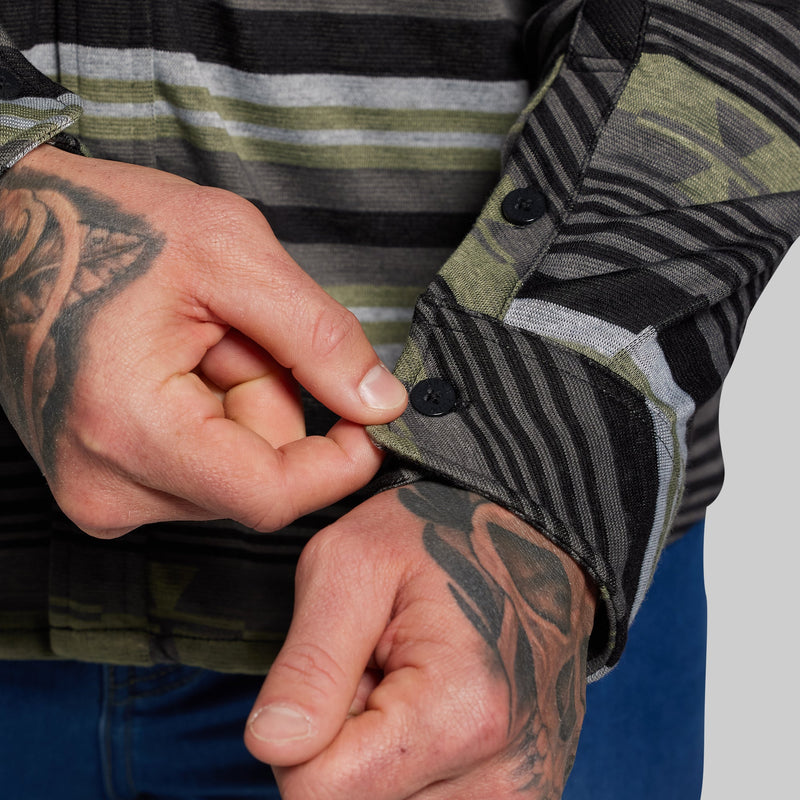 Woodsman Stretchy Flannel (Pasture)