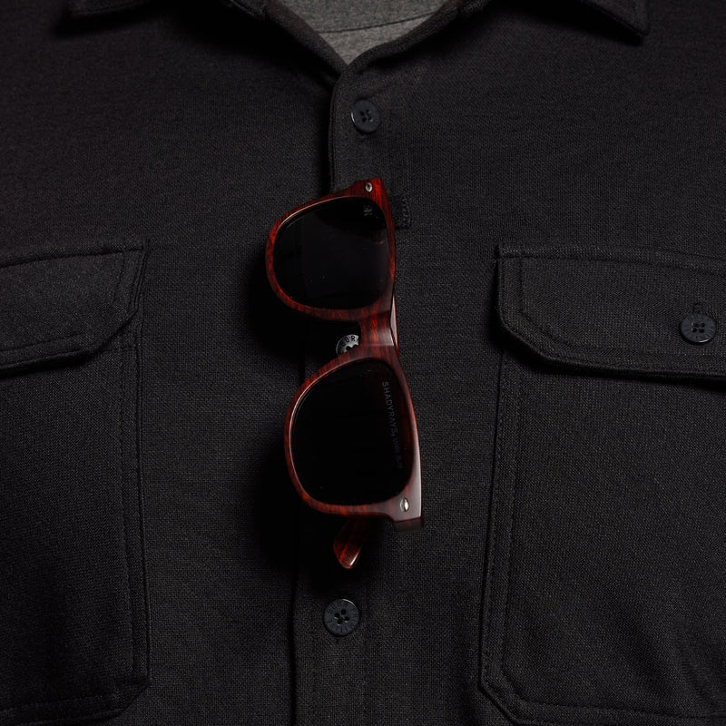 Woodsman Stretchy Flannel (Black)