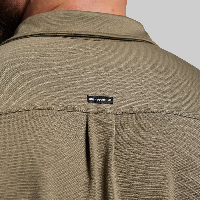 Woodsman Stretchy Flannel (OD Green)