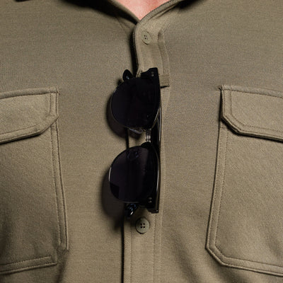 Woodsman Stretchy Flannel (OD Green)