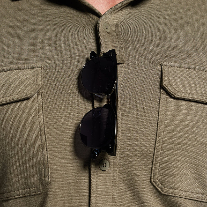 Woodsman Stretchy Flannel (OD Green)