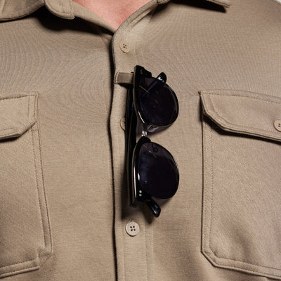Woodsman Stretchy Flannel (Desert Tan)