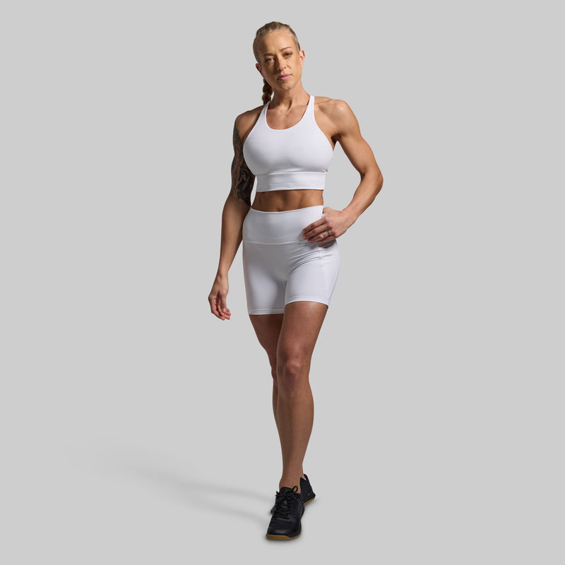 Untamed Sports Bra (White)