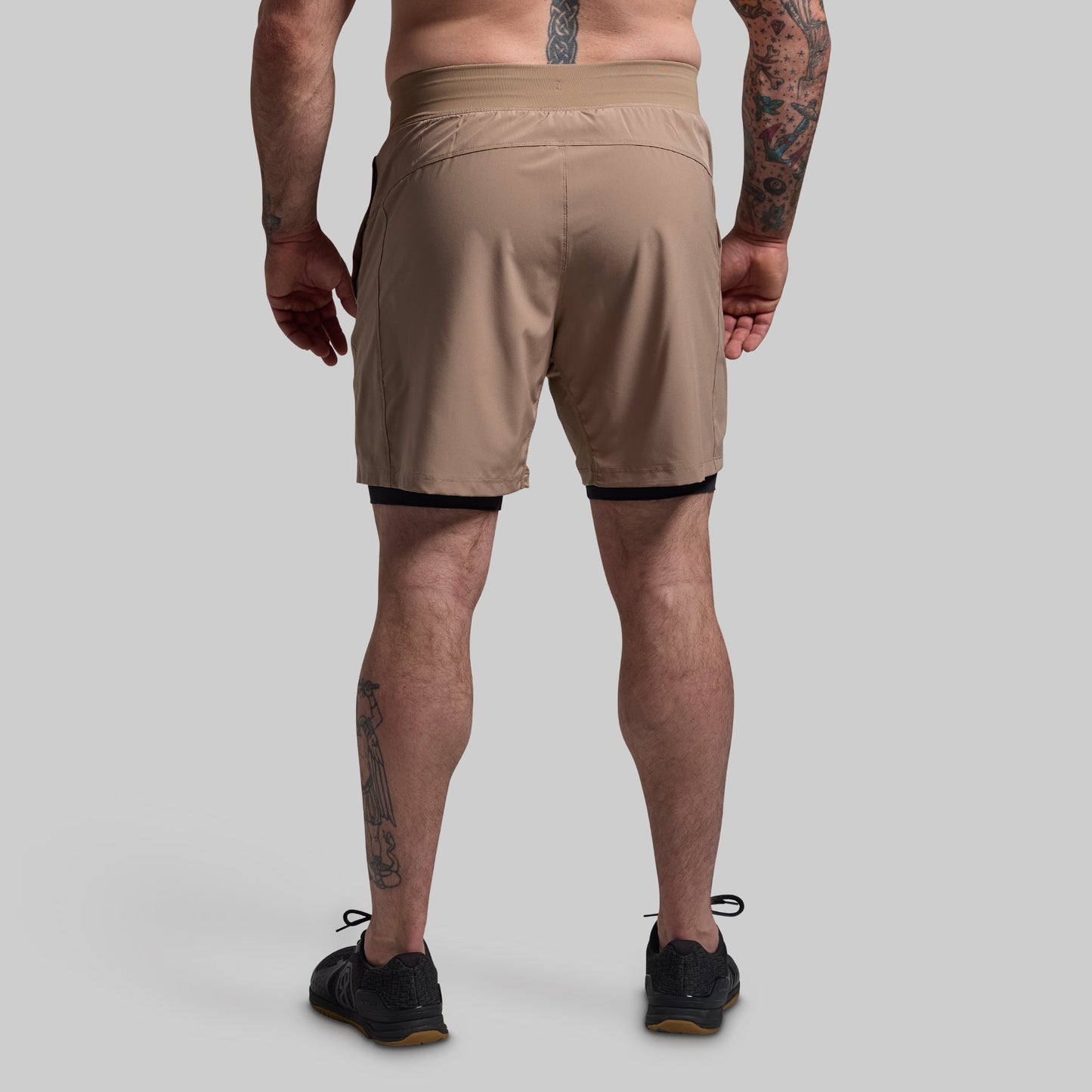 Versatile Short w/ Compression 7" (Mocha)