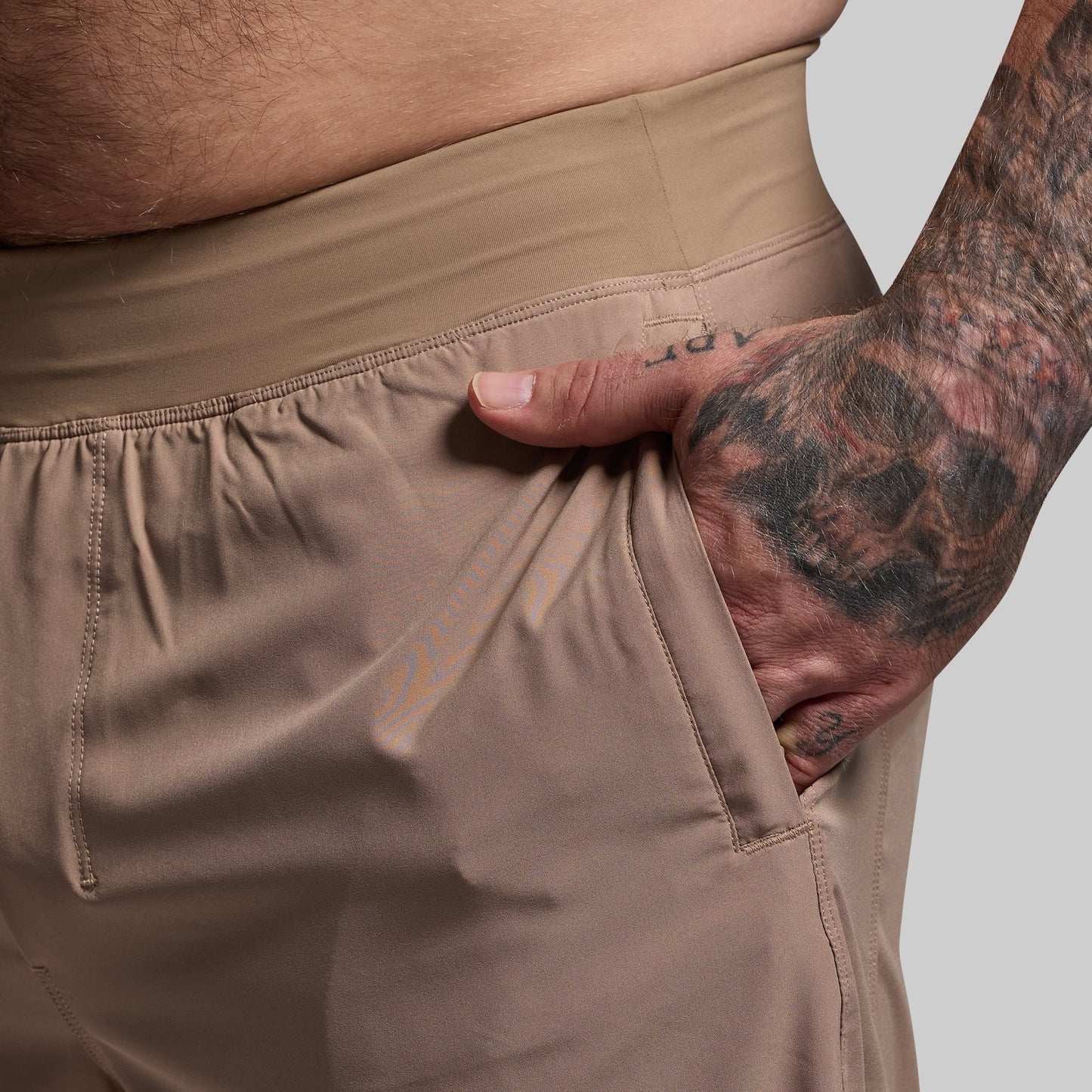 Versatile Short w/ Compression 7" (Mocha)
