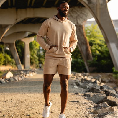 Men's Cloud Short Set (Almond)