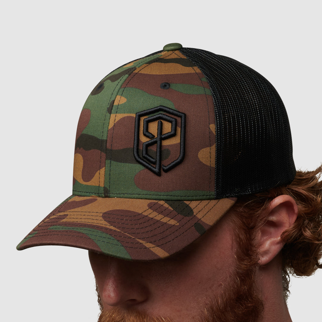 Born Primitive Trucker Hat (Camouflage)