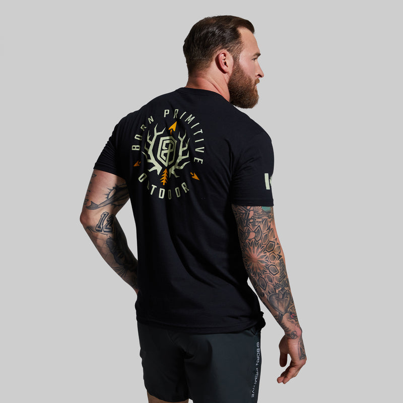 Canada Outdoor Emblem T-Shirt (Black)