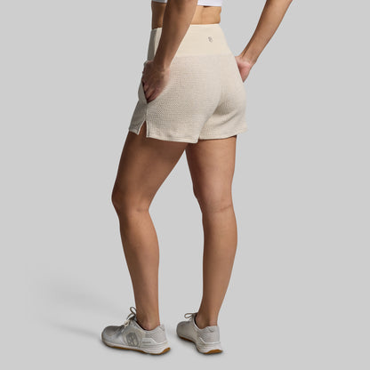 Women's Revive Cloud Short Set (Heather Oatmeal)