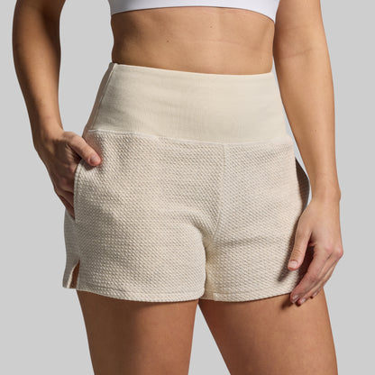 Women's Revive Cloud Short Set (Heather Oatmeal)
