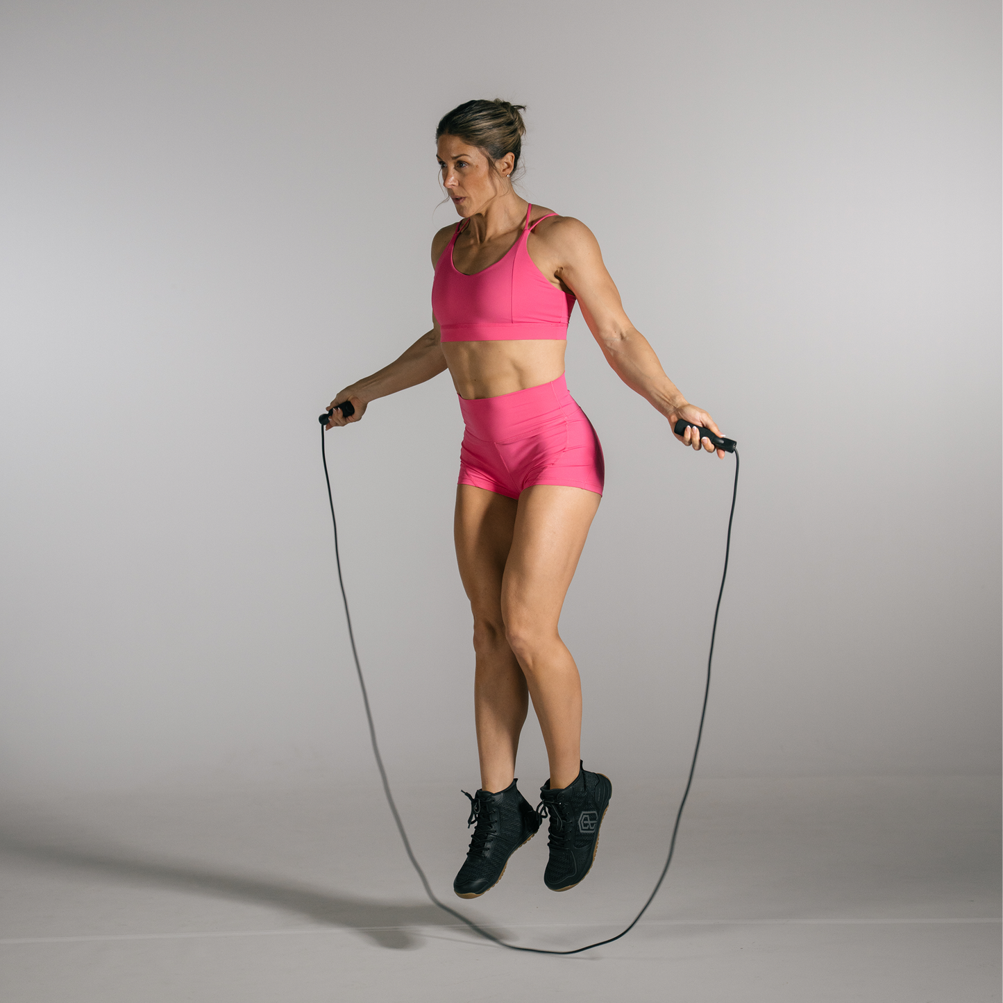 Your Go To Booty Short Set (Bubblegum)