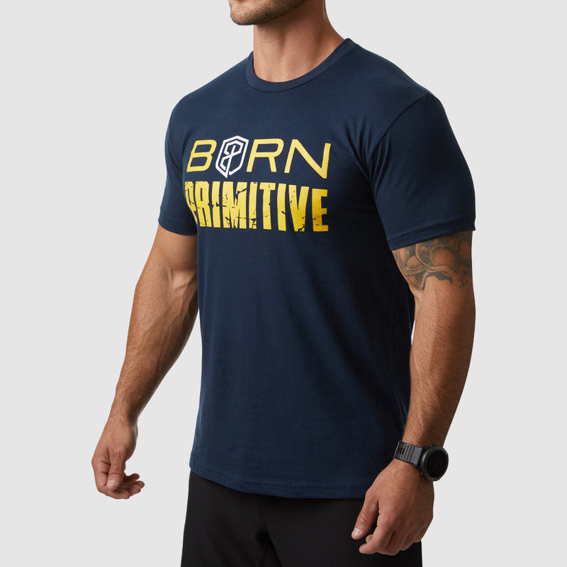 Canada Brand Tee (Midnight Navy/Gold)