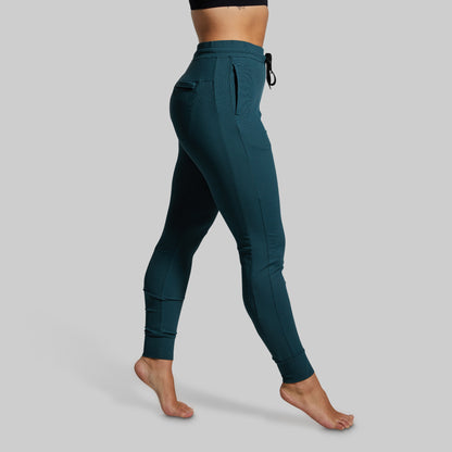 Women's Recovery Joggers (Deep Teal)