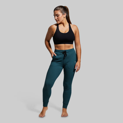 Women's Recovery Joggers (Deep Teal)