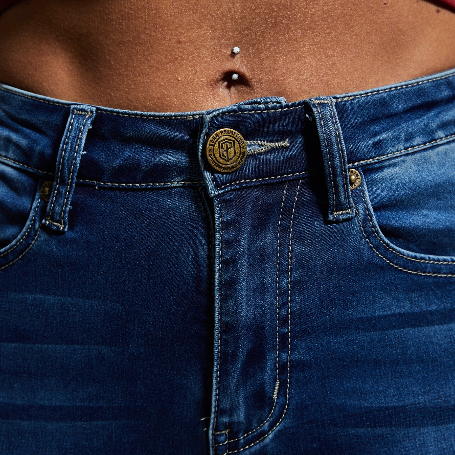Women's High-Rise Dark Wash Super Skinny Jeans, Women's Bottoms