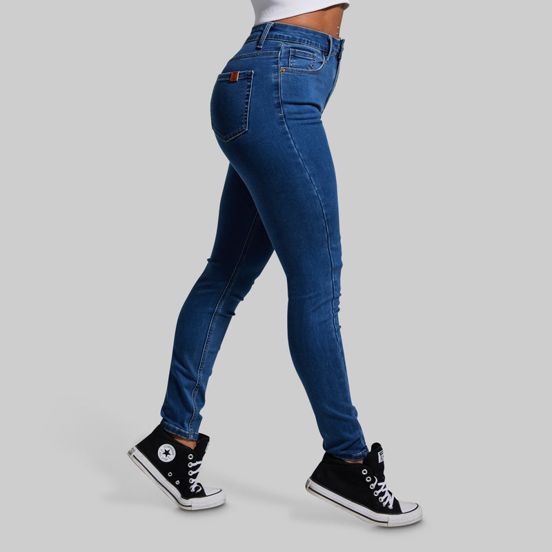 Mid Wash Stretchy Denim Jeans for Women  Born Primitive – bornprimitive  canada
