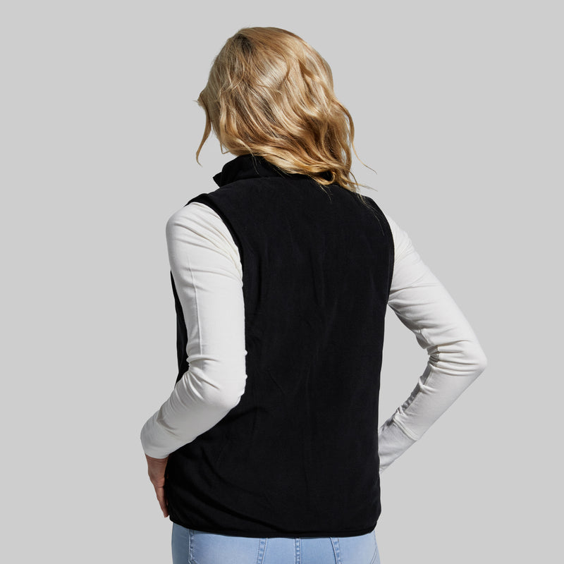 Breck Reversible Puffer Vest (Black)