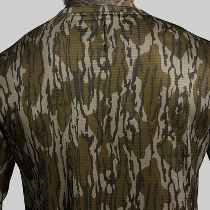 Quiver Grid Fleece Thermal Top (Mossy Oak® Original Bottomland®)