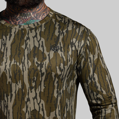 Quiver Grid Fleece Thermal Top (Mossy Oak® Original Bottomland®)