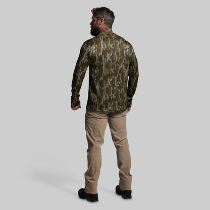 Quiver Grid Fleece Thermal Top (Mossy Oak® Original Bottomland®)