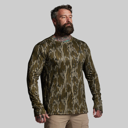 Quiver Grid Fleece Thermal Top (Mossy Oak® Original Bottomland®)