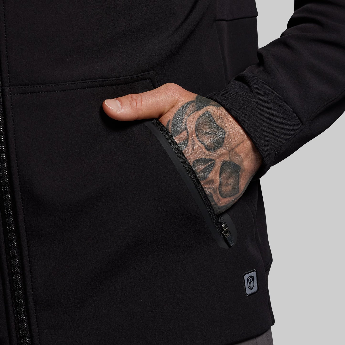 Training Full Zip Hoodie (Black)