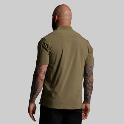 Voyager Button Up 2.0 (OD Green)