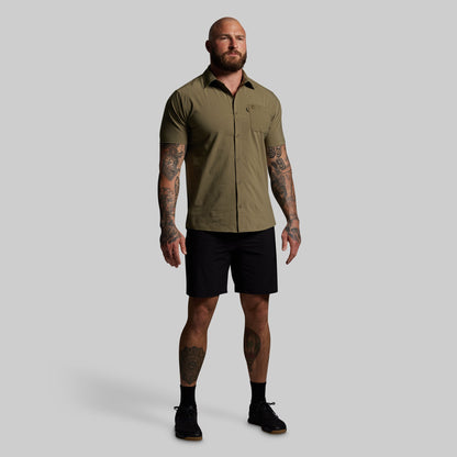 Voyager Button Up 2.0 (OD Green)