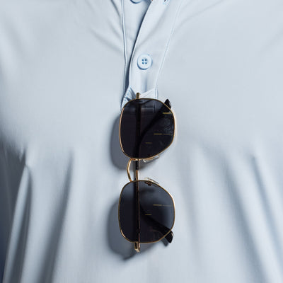 Men's Tek Polo (Chambray)