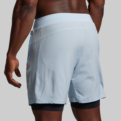 Versatile Short w/ Compression 7" (Chambray)