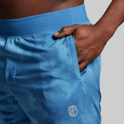 Versatile Short w/ Compression 5" (Glacier Blue)