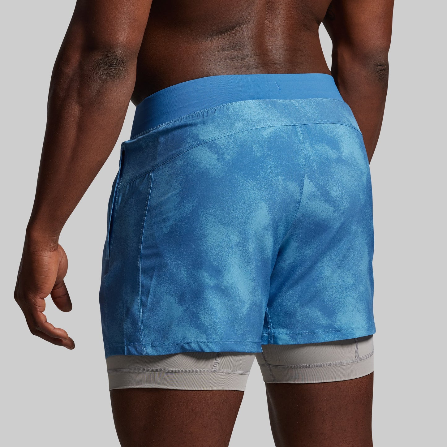Versatile Short w/ Compression 5" (Glacier Blue)