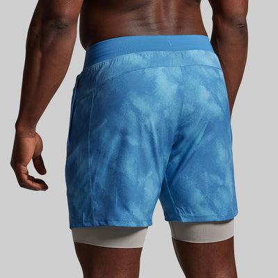 Versatile Short w/ Compression 7" (Glacier Blue)