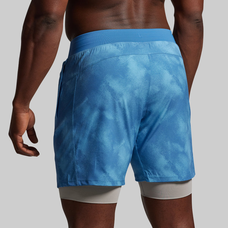 Versatile Short w/ Compression 7" (Glacier Blue)