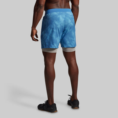 Versatile Short w/ Compression 7" (Glacier Blue)