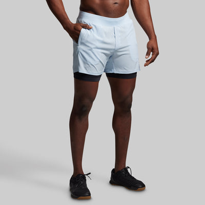 Versatile Short w/ Compression 5" (Chambray)