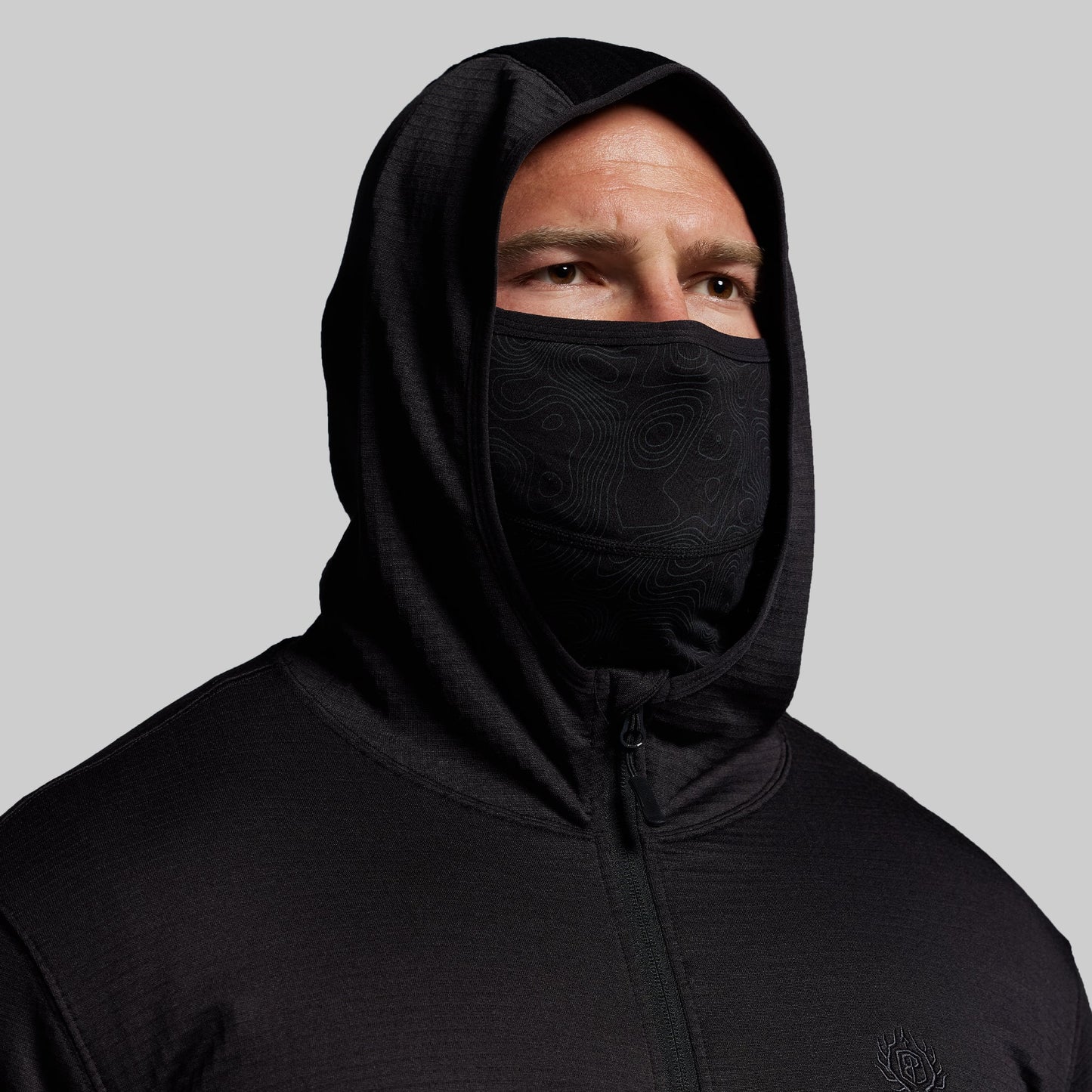 Quiver Full Zip Hoodie 2.0 (Black)