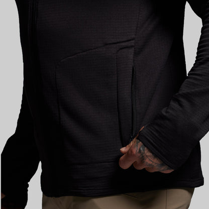 Quiver Full Zip Hoodie 2.0 (Black)