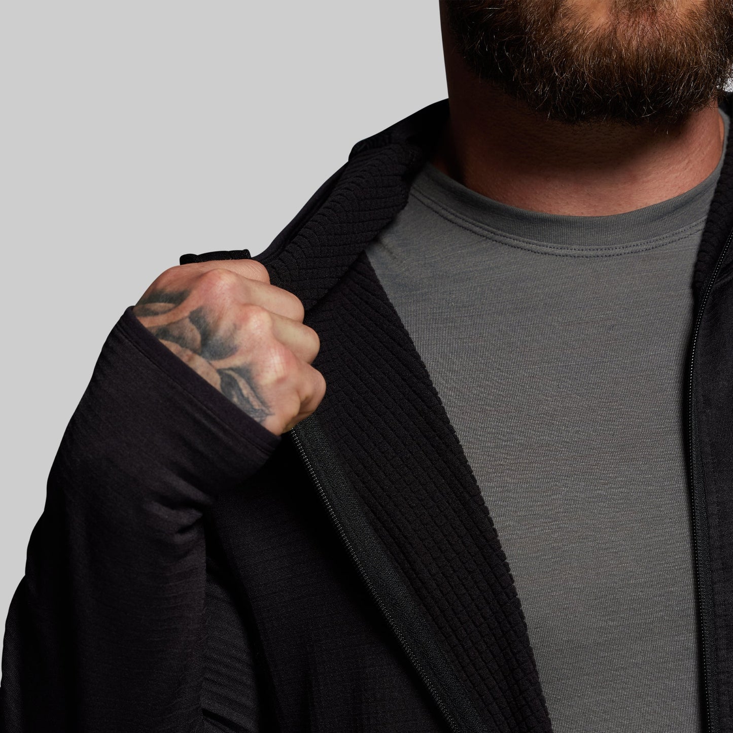 Quiver Full Zip Hoodie 2.0 (Black)