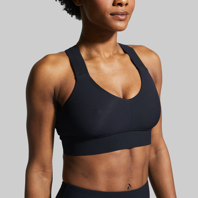 All or Nothing Sports Bra (Black)