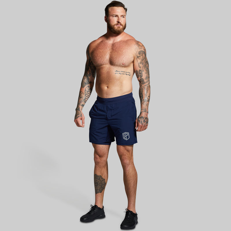 Men's Black Athletic Shorts with Pockets