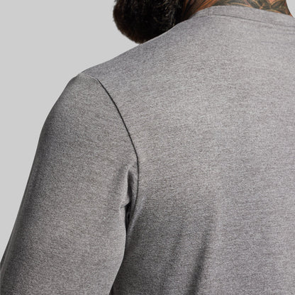 BP Premium Basic Long Sleeve (Heather Grey)