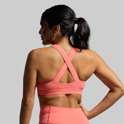 Your Essential Sports Bra (Hot Peach)