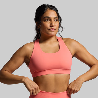 Your Essential Sports Bra (Hot Peach)
