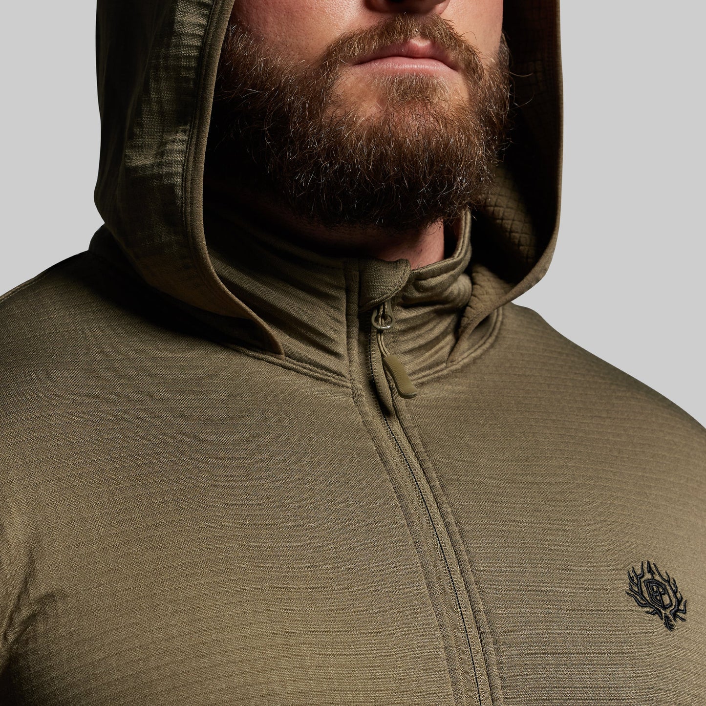 Quiver Half Zip Hoodie 2.0 (OD Green)